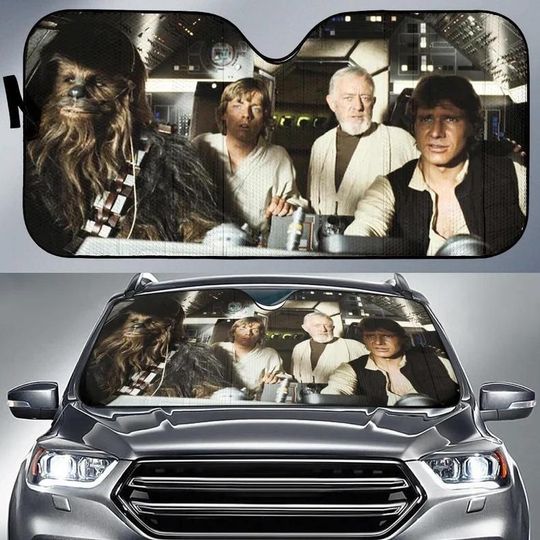 Discover Star Wars Car Sun Shade Car Accessories, Star Wars Auto Sunshade, Car Windshield Sunshade, Car Accessories, Sun Visor Car, Star Wars Gifts