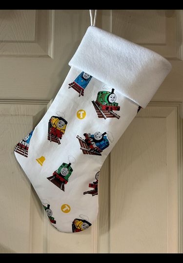 Discover Thomas the Train Christmas Stocking