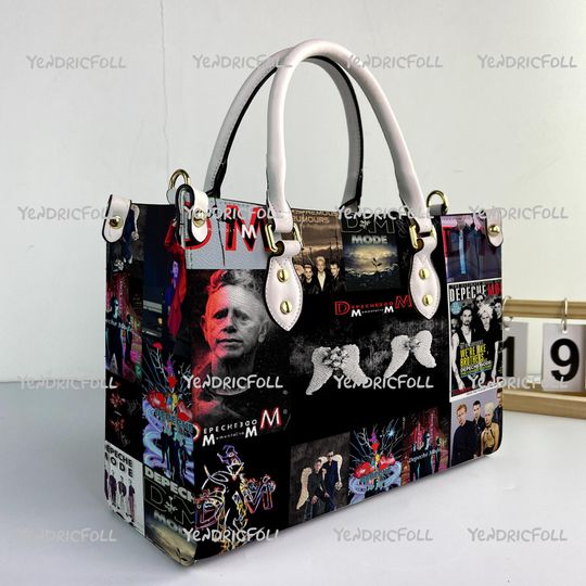 Discover Depeche Mode Music Women Leather Bag, Depeche Mode Bags Purses, Depeche Mode Leather Handbag, Depeche Mode Women Handbag, Custom Leather Bag