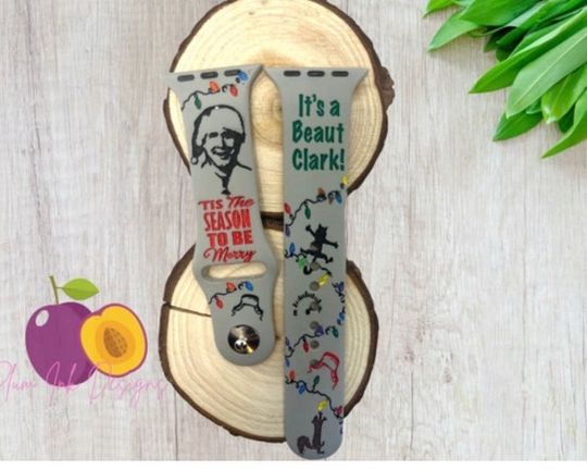 Discover Its a Beaut theme band, Christmas movie, engraved smart watchband, Samsung engraved watch band, Fitbit versa 2, Clark