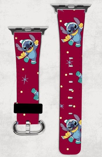 Discover Lilo & Stitch Christmas Disney Apple Watch Band
