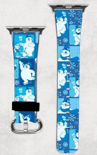 Discover Frosty The Snowman Christmas Apple Watch Band