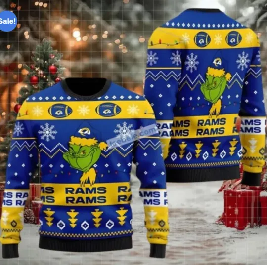 Discover Los Angeles Football The funny character Vintage Ugly Christmas Sweater Inspired Holiday