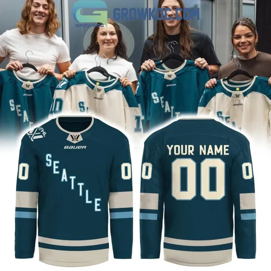 Discover PWHL Seattle *Corinne Home Hockey Jersey Custom Name And Number