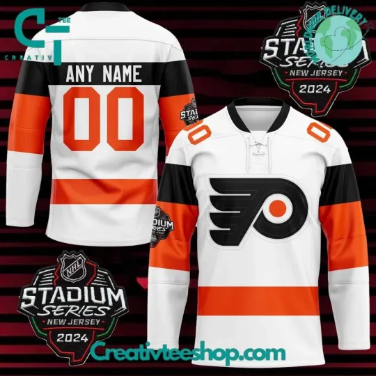 Discover Flyers Personalized Stadium Series Hockey Jersey
