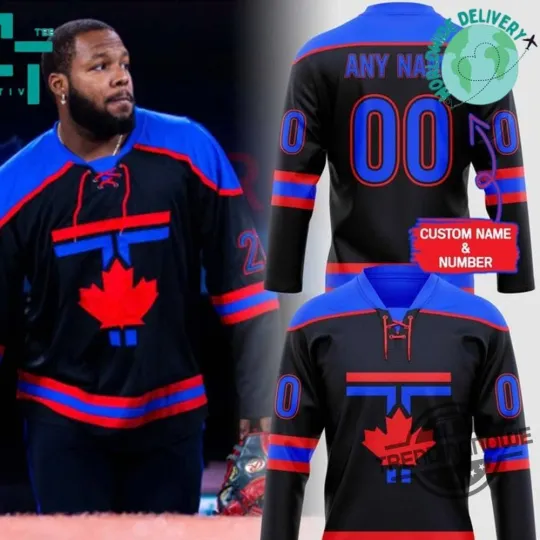 Discover 2025 Toronto Blue Jay City Connect Hockey Jersey Shirt All Size