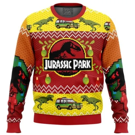 Jurassic Park Ugly Sweater Party ugly sweater ideas