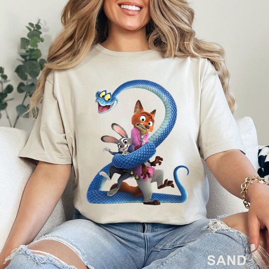Discover Disney Zootopia 2 Shirt, Walt Disney World Shirt, Judy Hopps Shirt, Nick Wilde Shirt, Gary De'Snake Shirt, Disneyland Zootopia Tee 313864