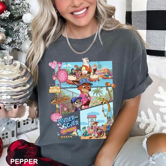 Discover Disney Zootopia 2 Shirt, Disney Family Trip Shirts, Undercover Mission Tshirt, Zootopia Walt Disney World Tee, 124314