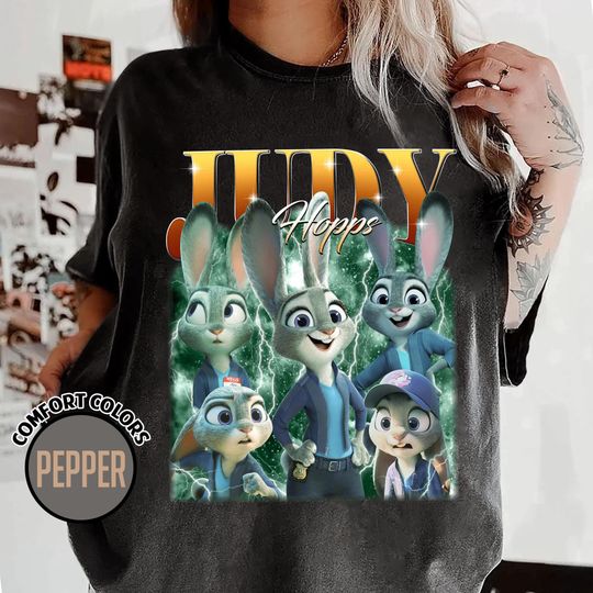 Discover Disneyland  Judy Hopps Zootopia Shirt, Zootopia 2 2025, Disneyland Family Trip 2025, Nick Wilde and Judy Hopps T-shirt