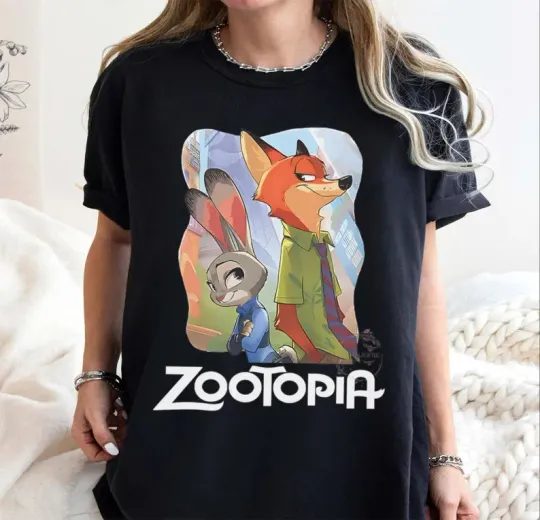 Discover Cute Disney Zootopia T-shirt Unisex
