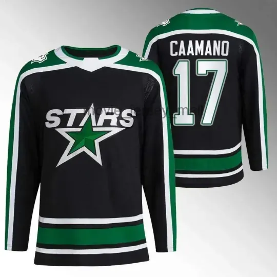 Discover Dallas Star Reverse Retro 2.0 2022-23 Caamano Hockey Jersey Fanmade