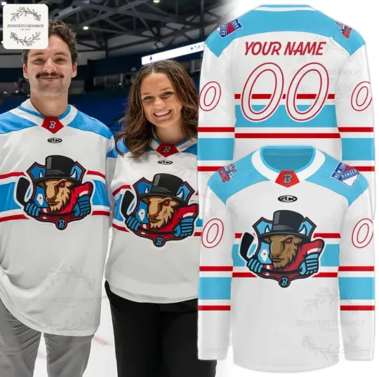 Discover Bloomington Bison New 2025-26 Hockey Jersey, Gift For Fans, Christmas Gift