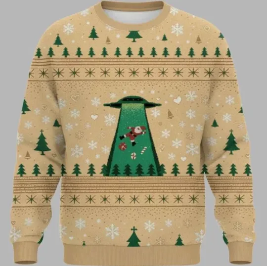 Discover Goodbye Santa Christmas Ugly Sweater, Gift For Fans, Christmas Gift