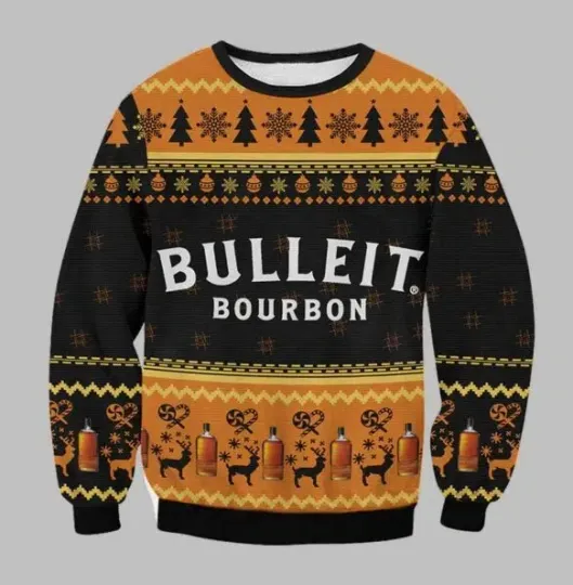 Discover Bulleit Bourbo-N Ugly Christmas Sweater