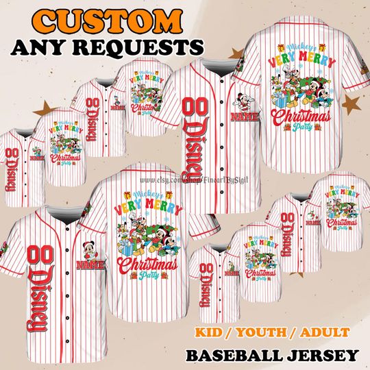 Discover Christmas Jersey, Wonderful Time Mickey and Friends Shirt, Goofy Daisy Holiday Outfit, Family Matching Disneyland Holiday Gift