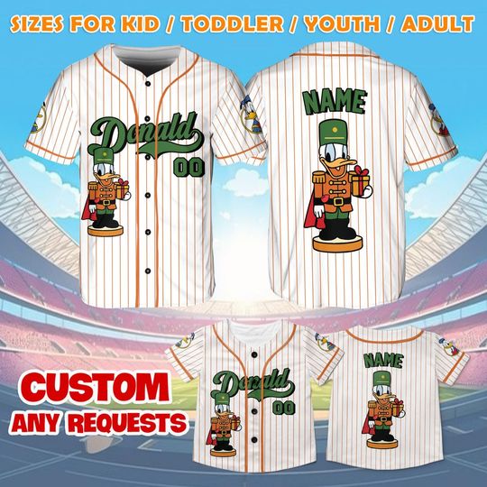 Discover Donald Duck Nutcracker Shirt, Donald Christmas Jersey, Disney Christmas Trip Shirt, Donald Duck Gift, Mickey and Friends Shirt, Family Gift