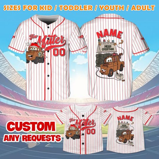 Discover Cars Tow Matter Jersey Shirt, Tow Matter Christmas Jersey, Disney Christmas Trip Shirt, Tow Matter Gift, Disney Pixar Cars Shirt