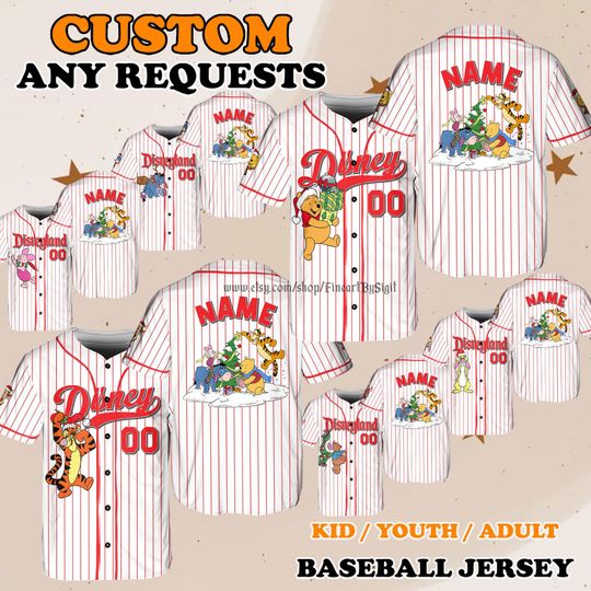 Discover Christopher Robin Lumpy Jersey Shirt, Disneyland Winnie the Pooh Very Merry Christmas Jersey, Christmas Outfit, Christmas Holiday Gift Shirt