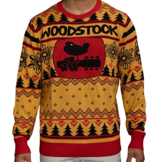 Discover Woodstock Ugly Christmas Sweater Fullsize, Gift For Fans, Christmas Gift