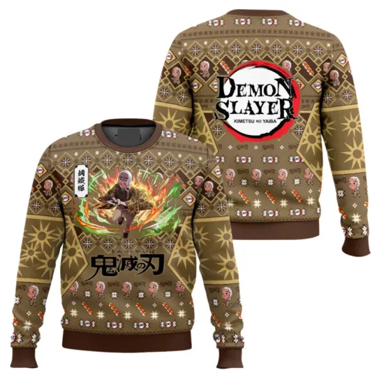 Discover demon Hotaru Haganezuka Ugly Sweater Fullsize, Gift For Fans, Christmas Gift