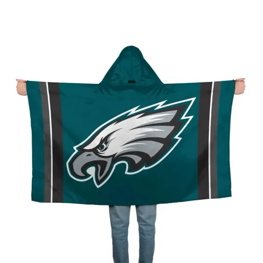 Discover Philadelphia Eagles Hoodie Blanket, Gift for Fan