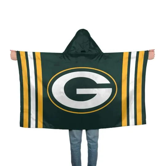 Discover Green Bay Packers Hoodie Blanket, Gift for Fan