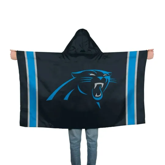 Discover Carolina Panthers Hoodie Blanket, Gift for Fan