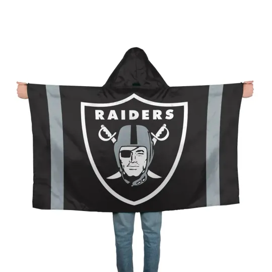 Discover Las Vegas Raiders Hoodie Blanket, Gift for Fan