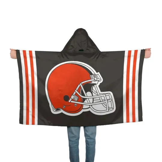Discover Cleveland Browns Hoodie Blanket, Gift for Fan