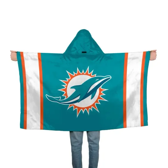 Discover Miami Dolphins Hoodie Blanket, Gift for Fan