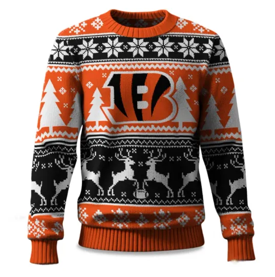 Discover 2025 Christmas Bills X Yankees Ugly Sweater, Gift For Fans, Christmas Gift