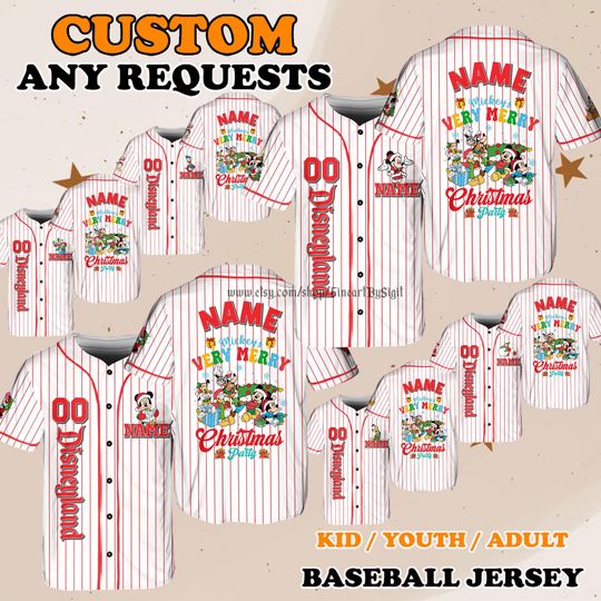 Discover Daisy Minnie Matching Outfit, Christmas Jersey, Wonderful Time Mickey and Friends Shirt, Family Holiday Gift for Trip