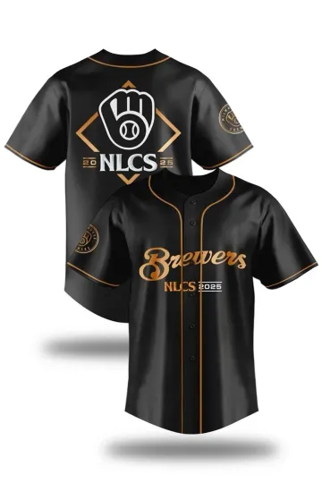 Discover Yc Milwau/Kee Bre.Wer  Nlcs 2025 Baseball Jersey Fullsize