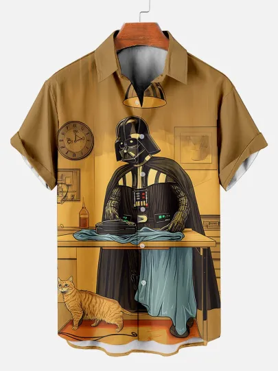 Discover May The Force Be With You Especially Doing Chores Hawaiian Shirt