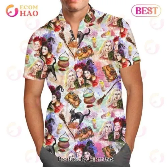 Discover Hocus Pocus Disney Halloween Disney Hawaiian Shirt
