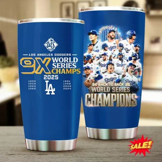Discover Los Angeles Dodger 2025 Tumbler Cup Gift For Fan