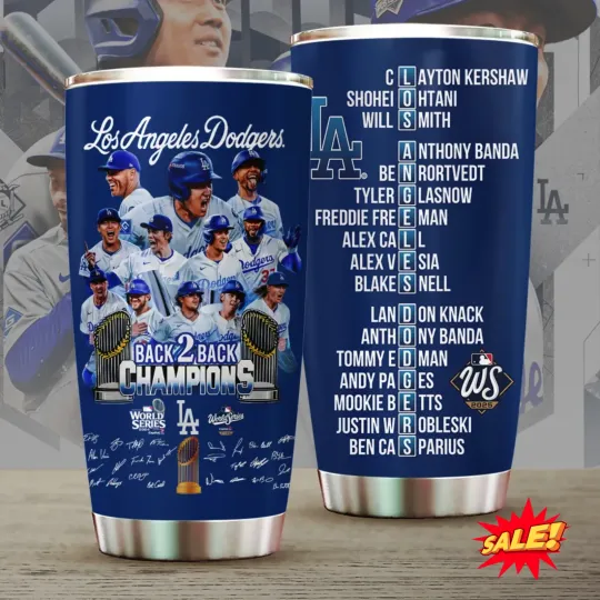 Discover Los Angeles Dodger 2025 Tumbler Cup Gift For Fan