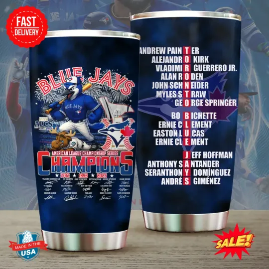 Discover Toronto Blue Jay 2025 American League Tumbler Cup