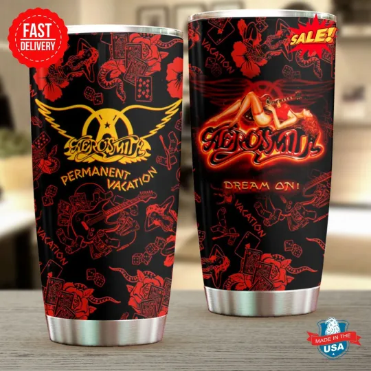 Discover Aerosmith Tumbler Cup All Size