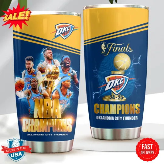 Discover Oklahomaa City Thunder 2025 The First Tumbler Cup