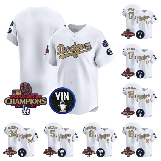 Discover Custom Adult/Youth White 2025 Gold Vin & 34 Patch Vapor Limited Stitched Jersey