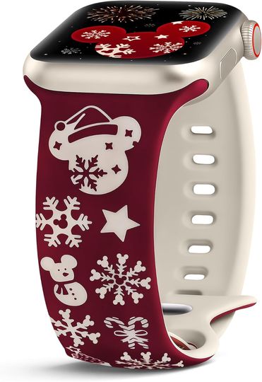 Discover Christmas Cartoon Watch Band for Apple Watch