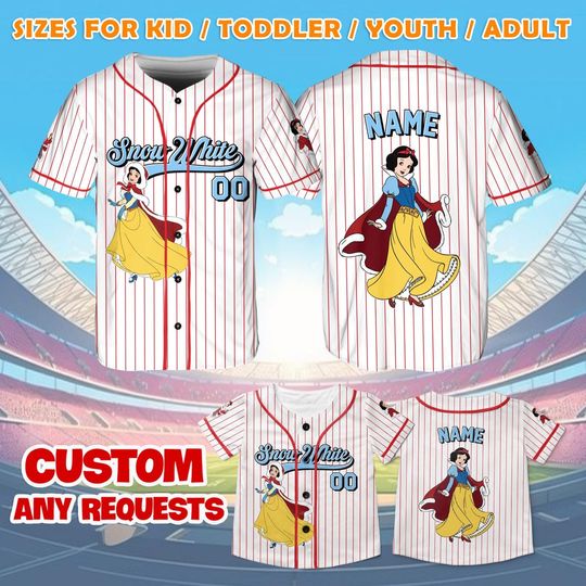 Discover Christmas Princess Snow White Jersey, Snow White Princess Shirt, Disney Princess Gift, Disney Christmas Trip Jersey, Princess Snow White Fan