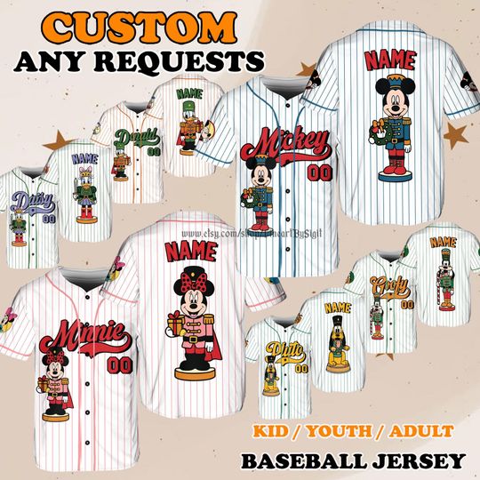 Discover Mickey and Friends Nutcracker Shirt, Donald Duck Jersey, Goofy Shirt, Christmas Disney Trip, Disney World Jersey, Family Christmas Gift