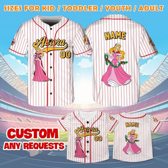 Discover Christmas Princess Aurora Jersey, Aurora Sleeping Beauty Shirt, Disney Princess Gift, Disney Christmas Trip Jersey, Aurora Fan Shirt
