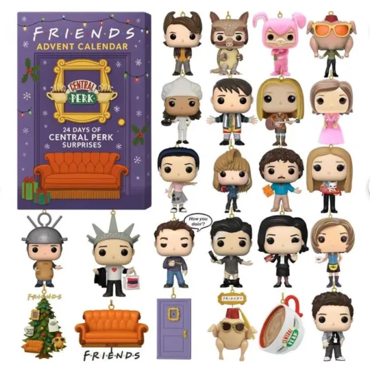 Friends Central Perk Advent Calendar, 24 Days Of, Funny For Christmas Fans