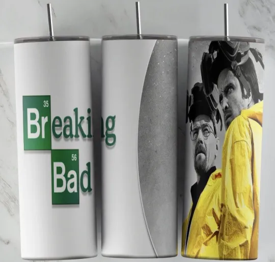 Breaking Bad 20oz Stainless Steel Tumbler Cup Inspired