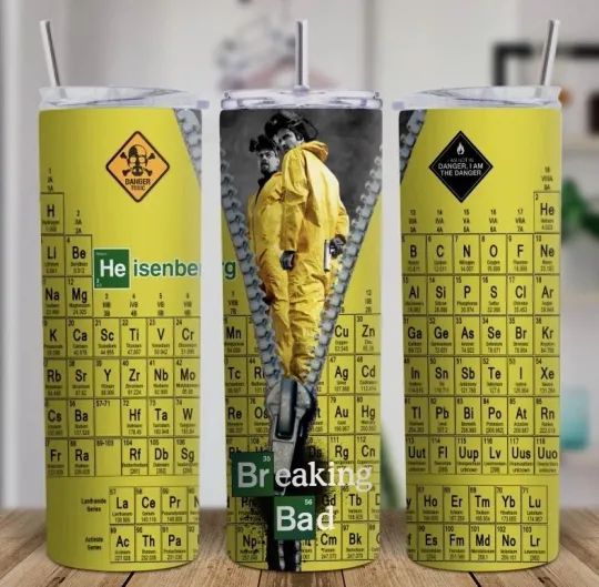 Breaking Bad 20oz Stainless Steel Tumbler Cup Inspired