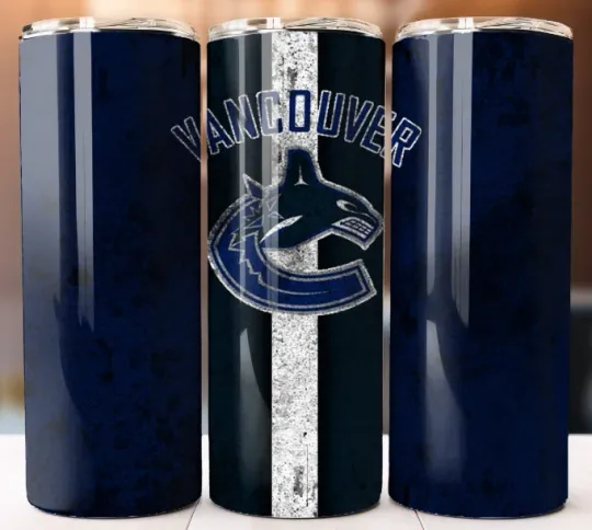 Discover Tumbler 20oz Mug Cup style w/ Straw Style Vancouver